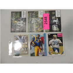LOT 6 MISC FOOTBALL CARDS