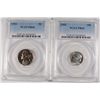 Image 1 : 1953 JEFFERSON NICKEL, PCGS PROOF-66 AND 1953 ROOSEVELT DIME PCGS PROOF-65