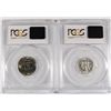 Image 2 : 1953 JEFFERSON NICKEL, PCGS PROOF-66 AND 1953 ROOSEVELT DIME PCGS PROOF-65