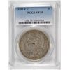 Image 1 : 1891-CC MORGAN SILVER DOLLAR, PCGS VF-35