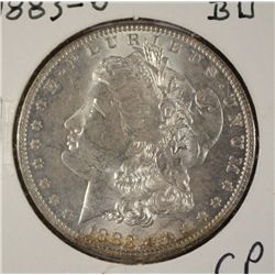 1883-O MORGAN SILVER DOLLAR, MS-62