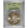 Image 1 : 1880-S MORGAN DOLLAR PCGS MS-64 OLD GREEN HOLDER