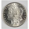 1891-S MORGAN SILVER DOLLAR, MS-63 WHITE!