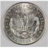 Image 2 : 1891-CC MORGAN SILVER DOLLAR, MS-62+ BLAST WHITE!