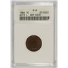 Image 1 : 1864-L INDIAN HEAD CENT, ANACS GOOD-6  ( REPUNCHED DATE )