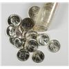 Image 1 : ORIGINAL GEM BU ROLL OF 1963 WASHINGTON QUARTERS  ( 40 ) COINS