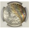 Image 2 : 1899-O MORGAN DOLLAR NGC MS-61* RAINBOW COLOR