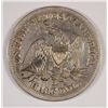 Image 2 : 1858-S SEATED HALF DOLLAR F/VF