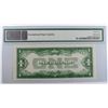 Image 2 : 1928-A $1 SILVER CERTIFICATE (FUNNY BACK) PMG 64 EPQ