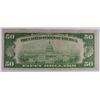 Image 2 : 1928 $50 FEDERAL RESERVE NOTE (REDEEMABLE IN GOLD) NOTE