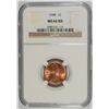 Image 1 : 1948 LINCOLN CENT NGC, MS-66 RED