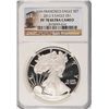 Image 1 : 2012-S  AMERICAN SILVER EAGLE, NGC PROOF-70 ULTRA CAMEO!  TROLLEY LABEL