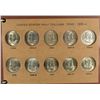 Image 2 : COMPLETE SET OF FRANKLIN HALF DOLLARS (ALL CH BU) W/NATIONAL ALBUM (RARE ALBUM)