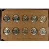 Image 3 : COMPLETE SET OF FRANKLIN HALF DOLLARS (ALL CH BU) W/NATIONAL ALBUM (RARE ALBUM)