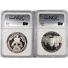 Image 2 : 2007 JAMESTOWN & 2008 BALD EAGLE COMMEM. SILVER DOLLARS, NGC PROOF-69 UC