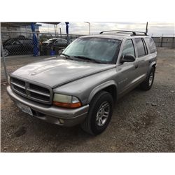 01 Dodge Durango 2WD 4dr SUV - T - DRIVE