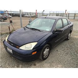 02 Ford Focus 4dr Sedan - T - DRIVE