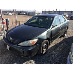 02 Toyota Camry 4dr Sedan - T - DRIVE