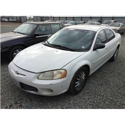 01 Chrysler Sebring 4dr Sedan - T - DRIVE MC KK