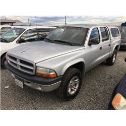 01 Dodge Dakota 4dr Quad Cab  4WD - T - DRIVE
