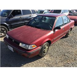 91 Toyota Corolla 4 Dr  Sedan - SADT - DRIVE