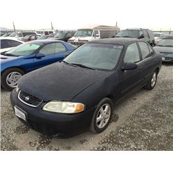 01 Nissan Sentra 4dr Sedan - T - DRIVE