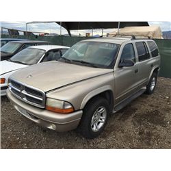 02 DODGE DURANGO - T - NR