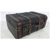 Image 1 : Antique Style Suit Case (17" long, 12" high, 8" deep)