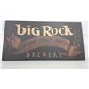 Image 1 : Big Rock Brewery Advertising Sign (12" X 24")