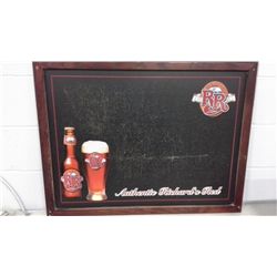 Rickard's Red Menu Sign (34  X 26.5 )