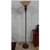 Image 1 : Floor Lamp With Glass Shade