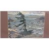 Image 2 : Frederick Varley Framed Print "Stormy Weather, Georgian Bay" (12.5" X 10.5" including frame)