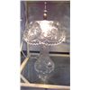 Image 3 : Pinwheel Crystal Lamp (13" high)