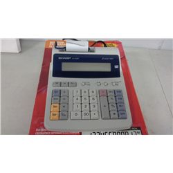 New Sharp Electronic Printing Calculator