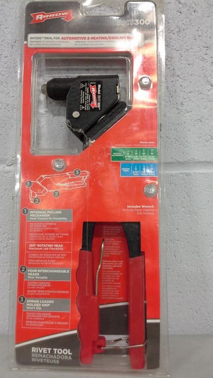 Arrow Rivet Gun Rt187 New Arrow Rivet Gun With 360 Degree Swivel
