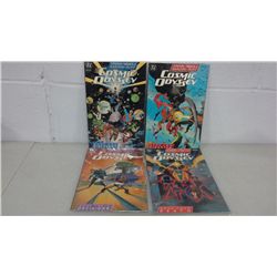 Book 1 to 4 Set of Cosmic Odyssey Comic Books