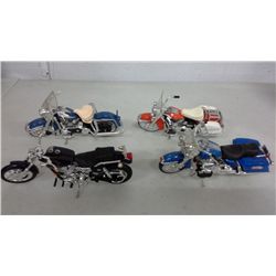 4 Harley Davidson Motorcycles