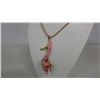 Image 1 : Betsy Johnson Necklace With High Heel Shoe Pendant