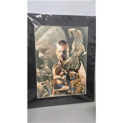 Chuck Liddell Vintage Poster (16" X 20" including matting)