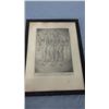 Image 1 : Henry Purdy Vintage Drawing "Triple Action" (11" X 15" including frame)