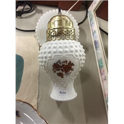 Retro Milk Glass Electric Wall Light