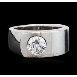 14KT White Gold 1.02ct Brilliant Cut Diamond Solitaire Ring