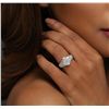 Image 3 : 14KT White Gold 2.55ctw Diamond Ring