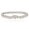 Image 4 : 14KT White Gold 3.37ctw Diamond Tennis  Bracelet