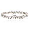 Image 4 : 14KT White Gold 3.37ctw Diamond Tennis  Bracelet