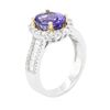 Image 6 : 14KT Two-Tone Gold 2.80ct Tanzanite and Diamond Ring