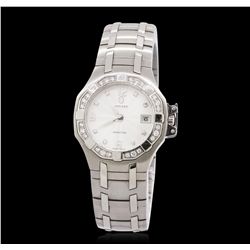 Ladies Concord Saratoga Stainless Steel 0.22ctw Diamond Wristwatch