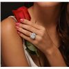 Image 1 : 18KT White Gold 4.65ctw Diamond Ring