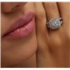 Image 6 : 14KT White Gold 1.11ctw Diamond Ring