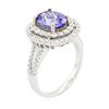 Image 7 : 14KT White Gold 2.52ct Tanzanite and Diamond Ring